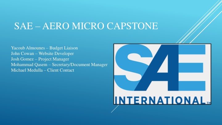 sae aero micro capstone