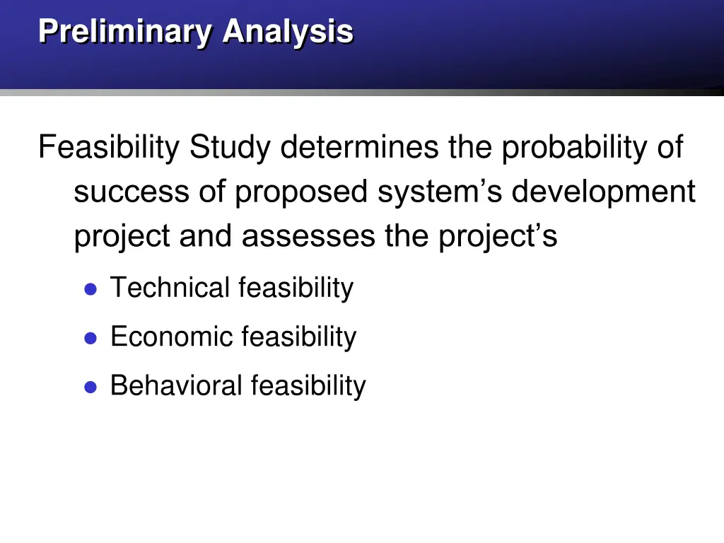 preliminary analysis 3