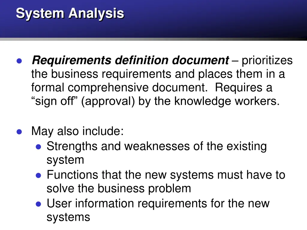 system analysis 1