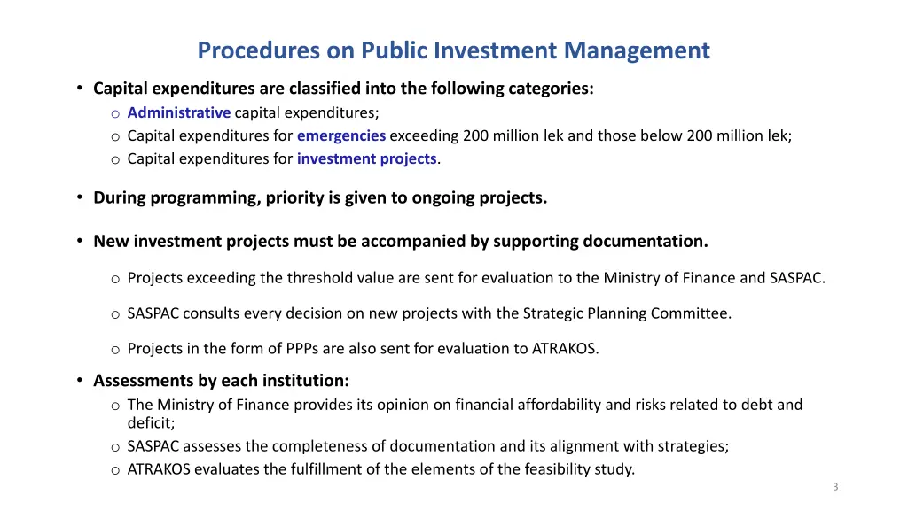 procedures on public investment management 1