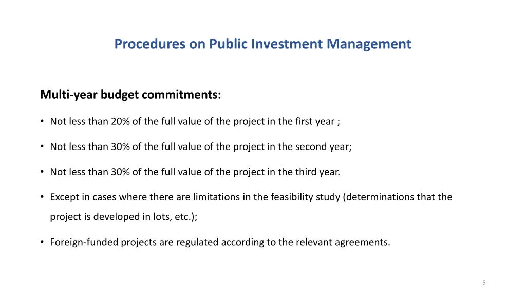 procedures on public investment management 3