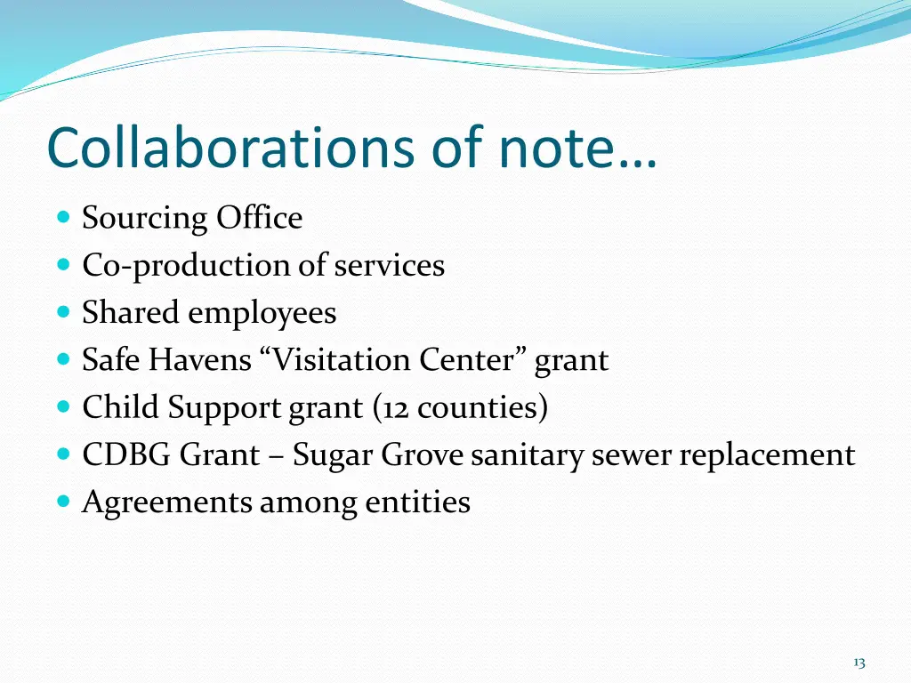 collaborations of note 1