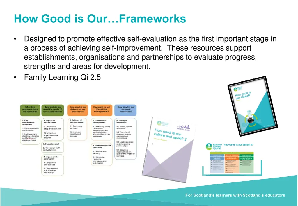 how good is our frameworks