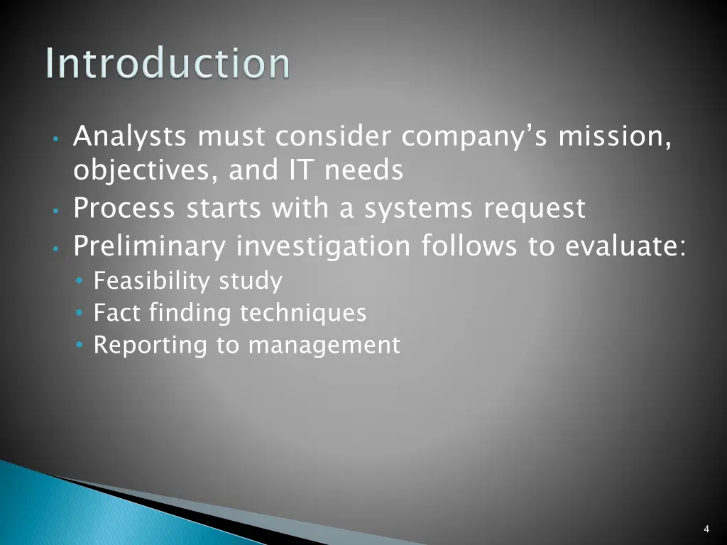 analysts must consider company s mission