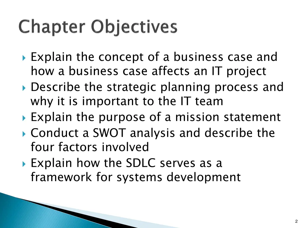explain the concept of a business case