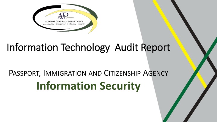 information technology audit report information