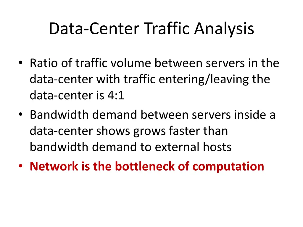 data center traffic analysis 1