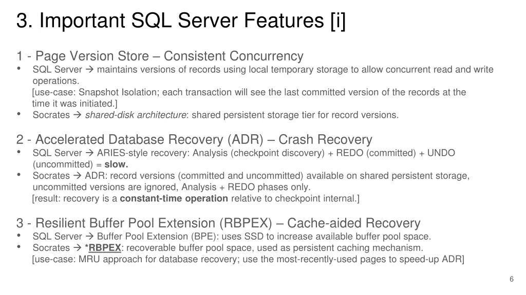 3 important sql server features i
