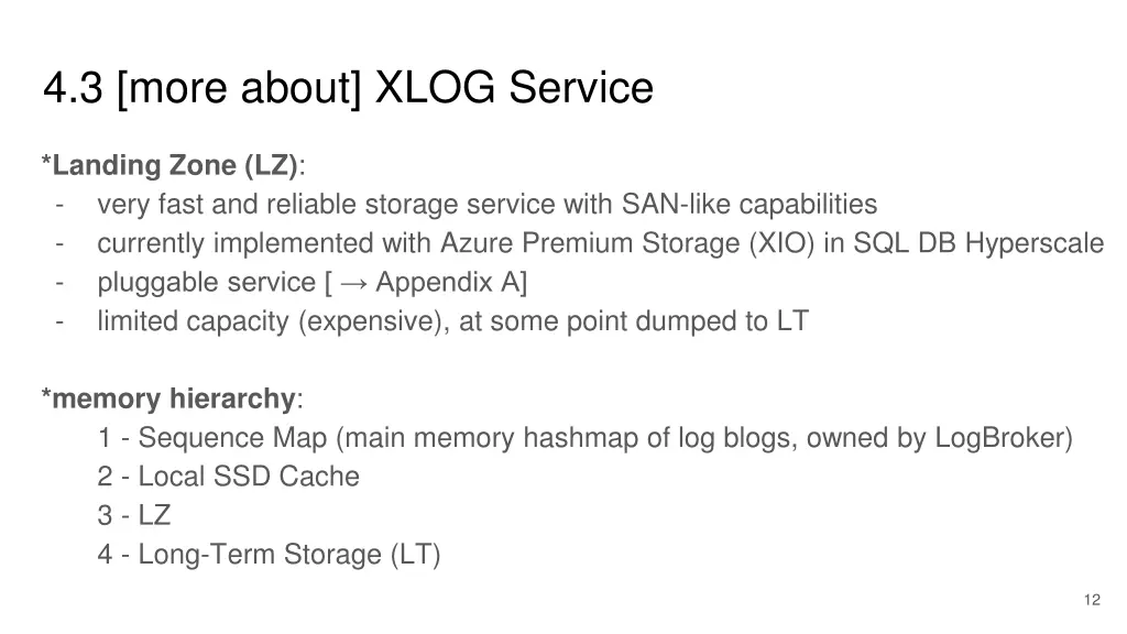 4 3 more about xlog service
