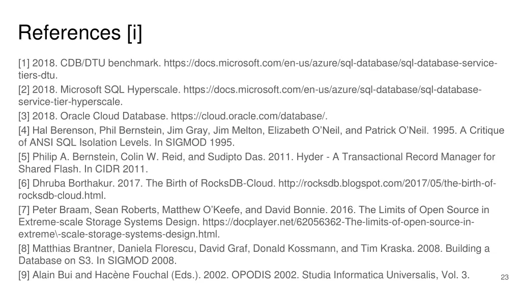 references i