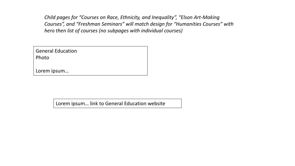 child pages for courses on race ethnicity