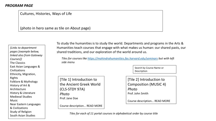 program page