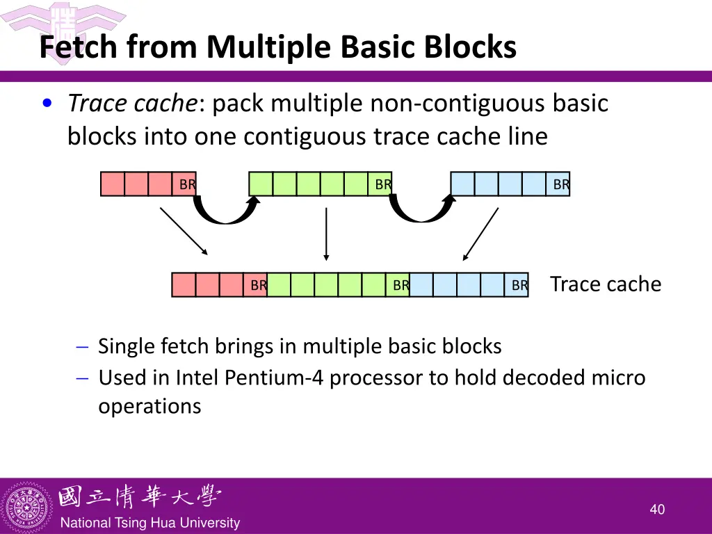 fetch from multiple basic blocks