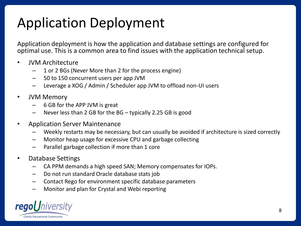 application deployment