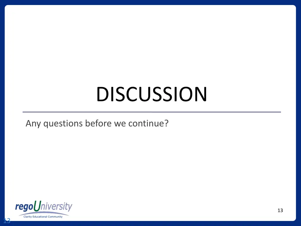 discussion
