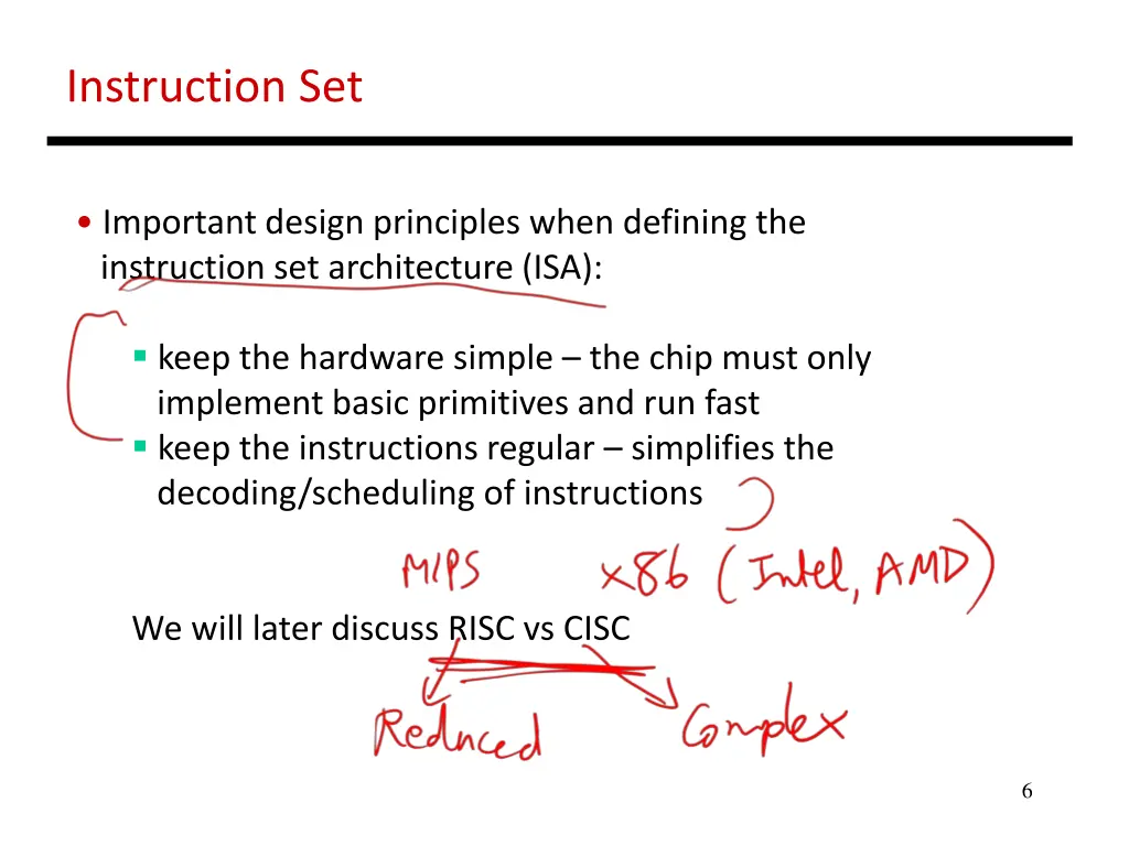 instruction set 1
