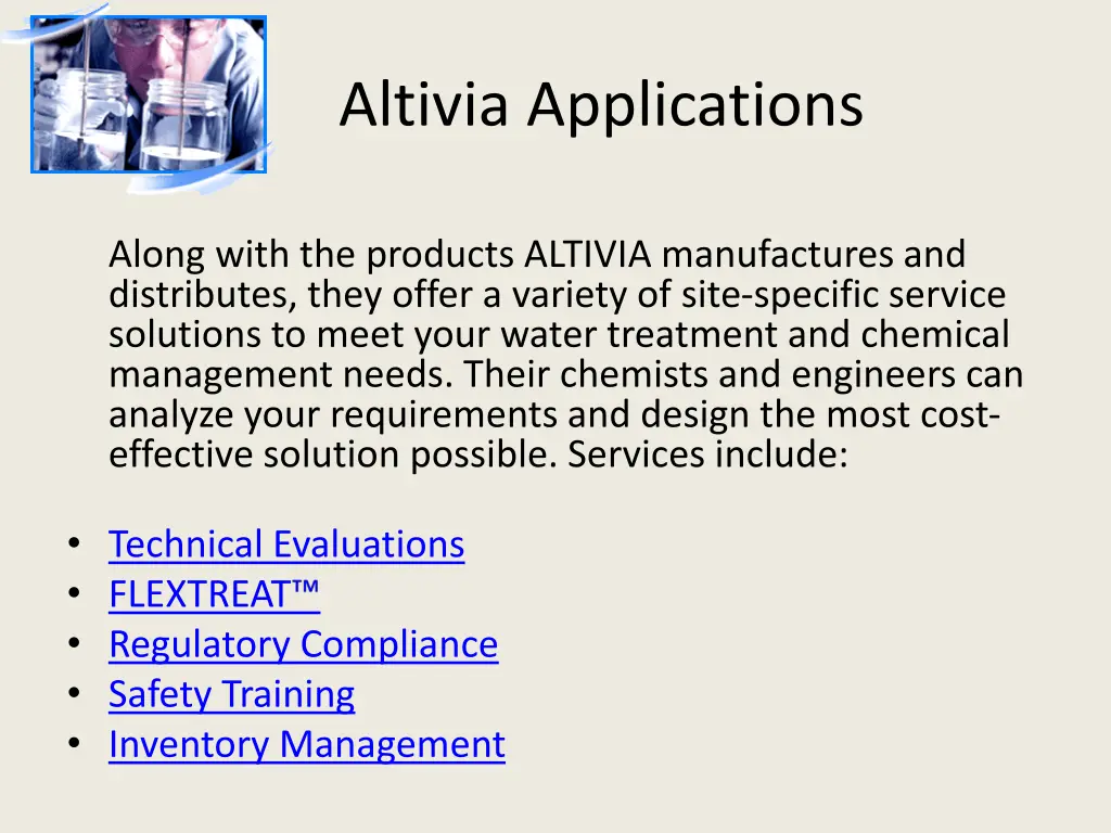 altivia applications