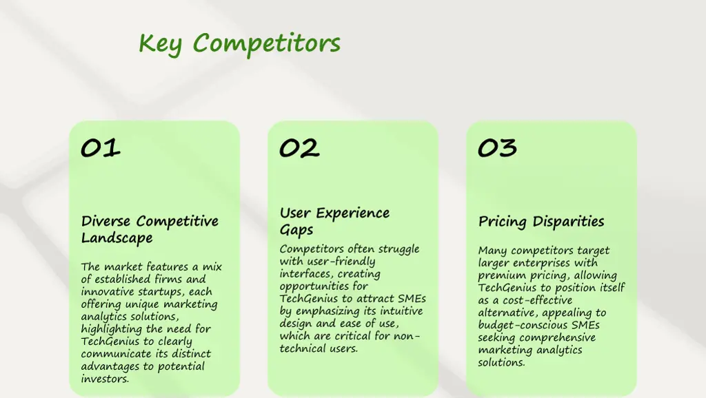 key competitors