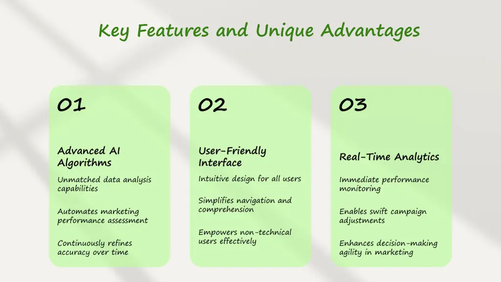 key features and unique advantages