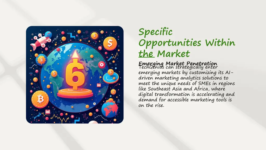 specific opportunities within the market emerging