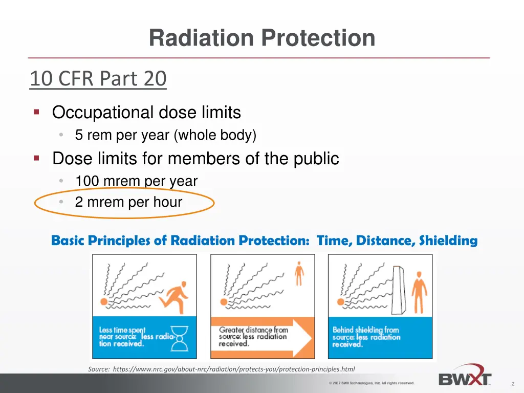 radiation protection