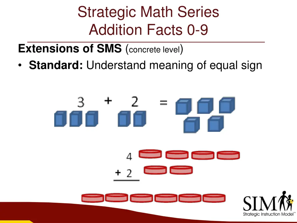 strategic math series addition facts