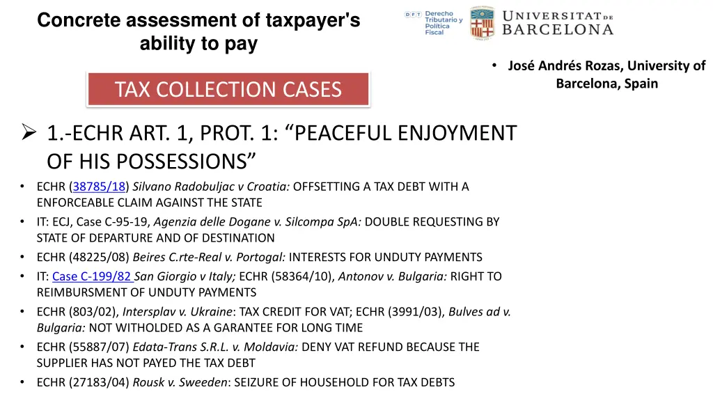 concrete assessment of taxpayer s ability to pay 2