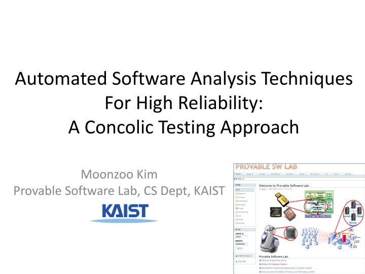 automated software analysis techniques for high