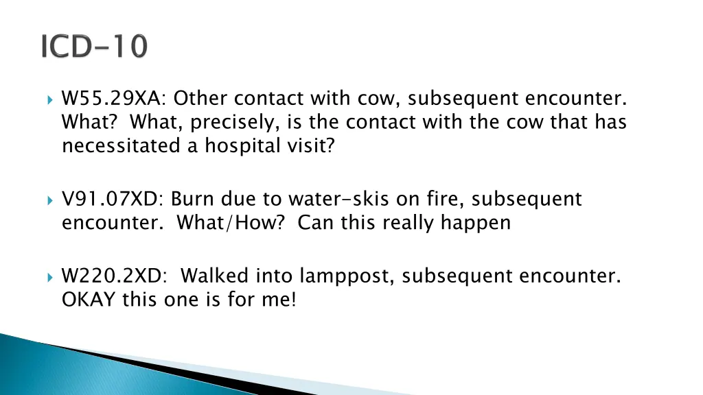 w55 29xa other contact with cow subsequent