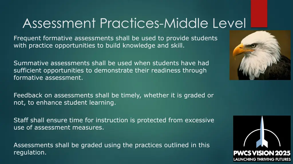 assessment practices middle level 1