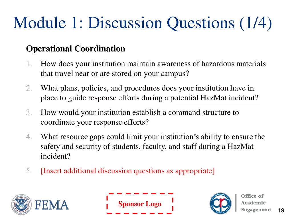 module 1 discussion questions 1 4