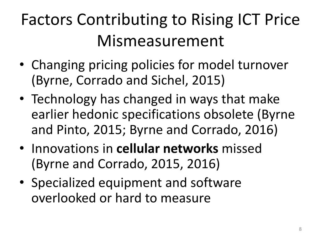 factors contributing to rising ict price