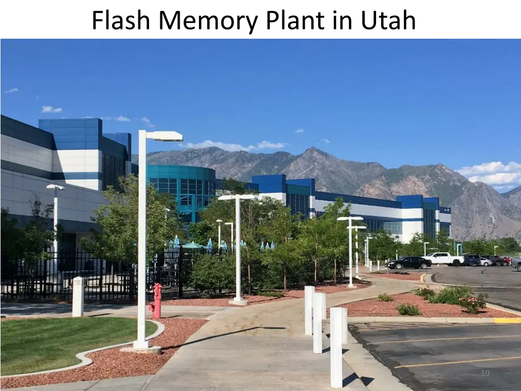 flash memory plant in utah