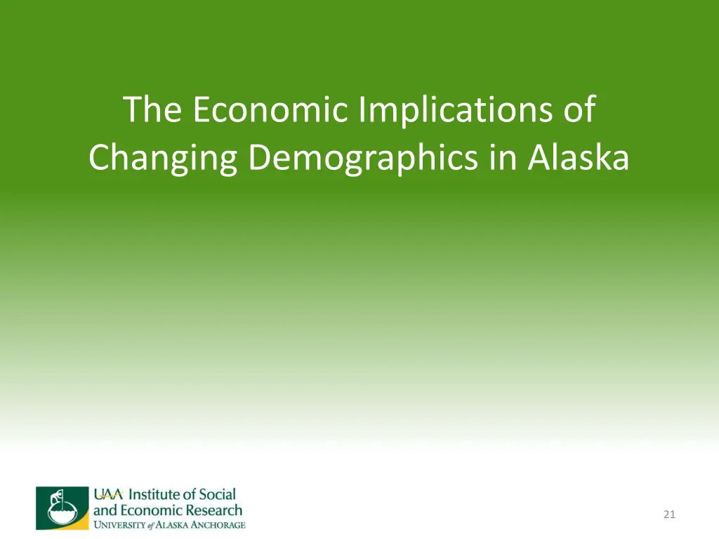 the economic implications of changing 1