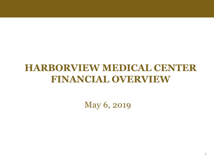 harborview medical center fy17 operating budget