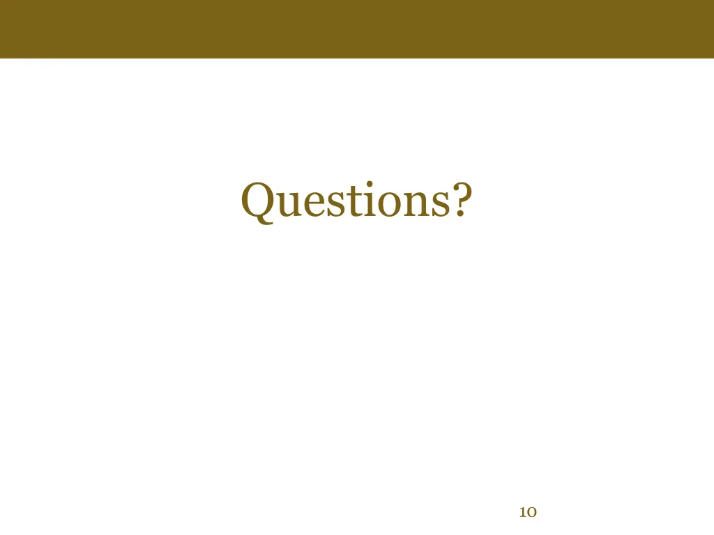 questions