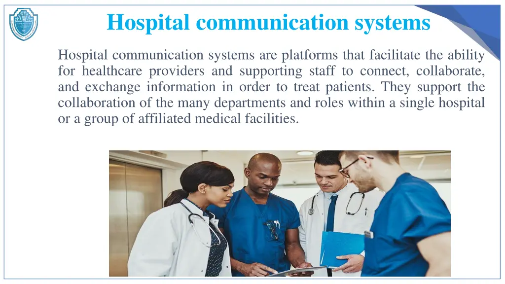 hospital communication systems