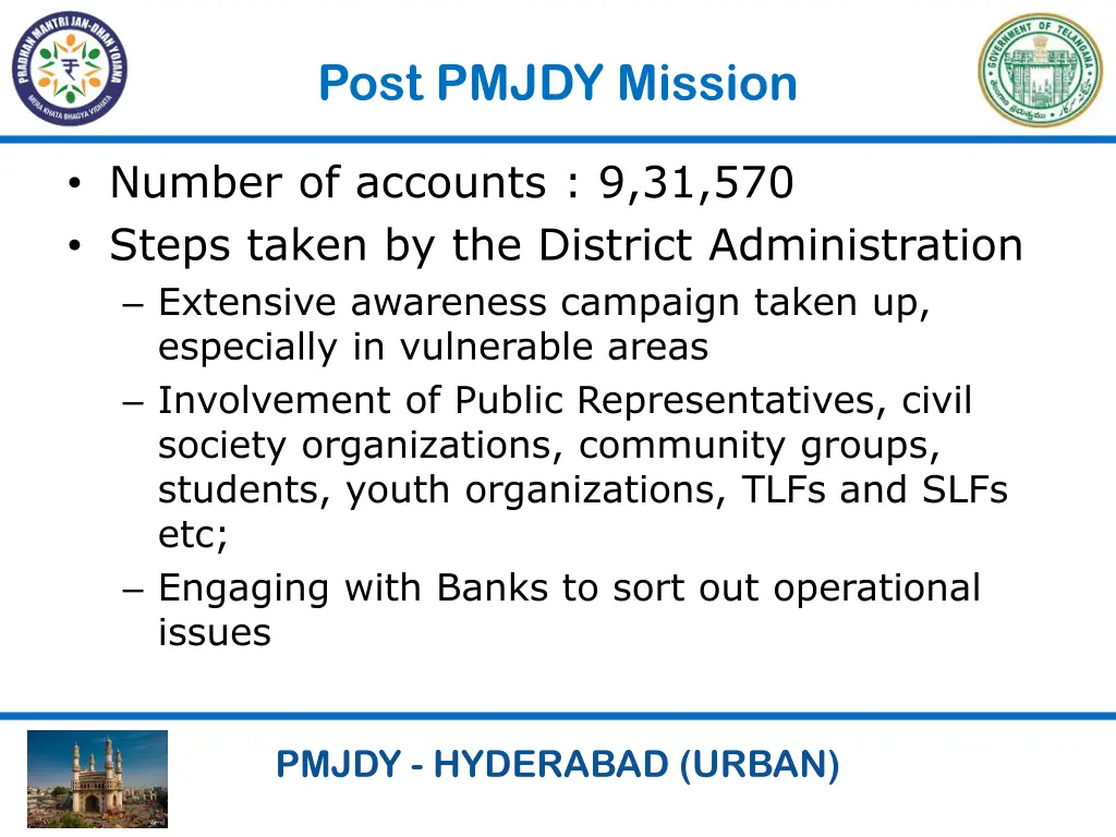 post pmjdy mission 1