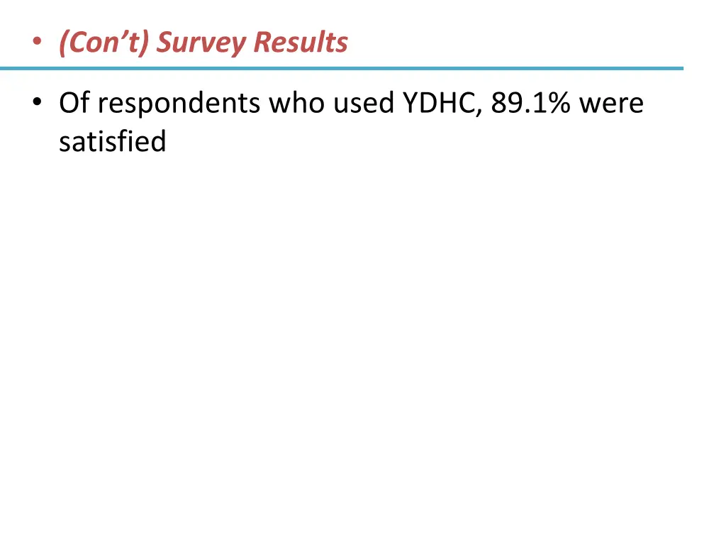 con t survey results 2