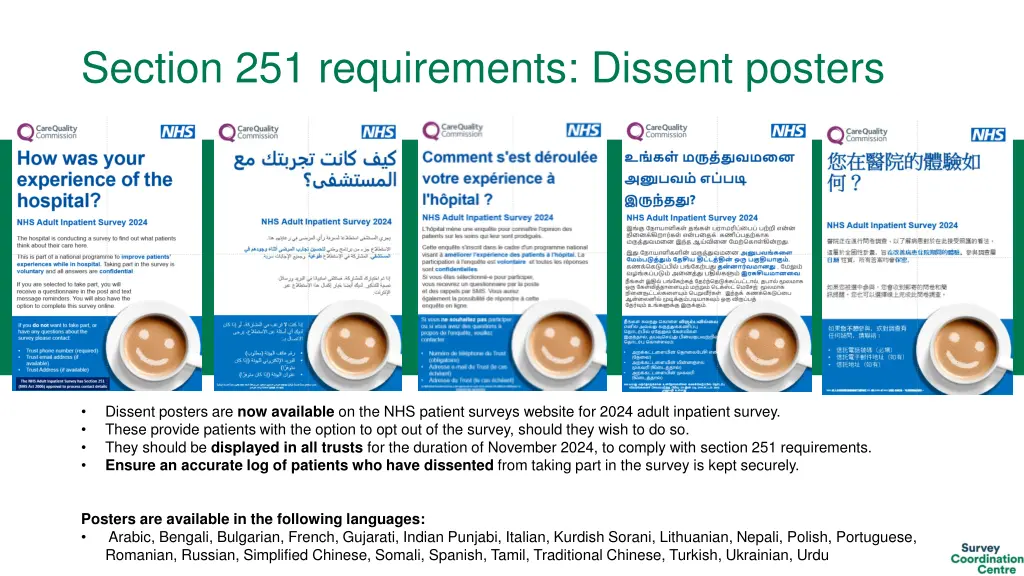 section 251 requirements dissent posters