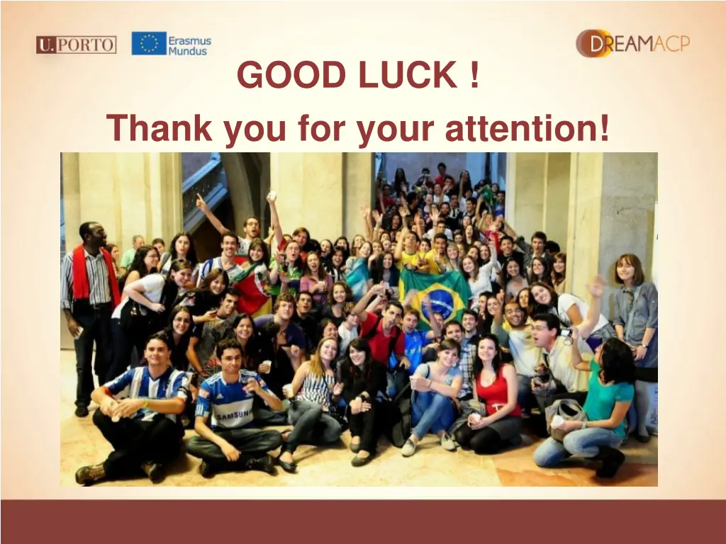 good luck
