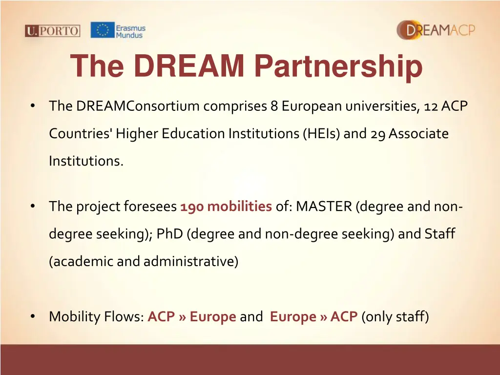 the dream partnership