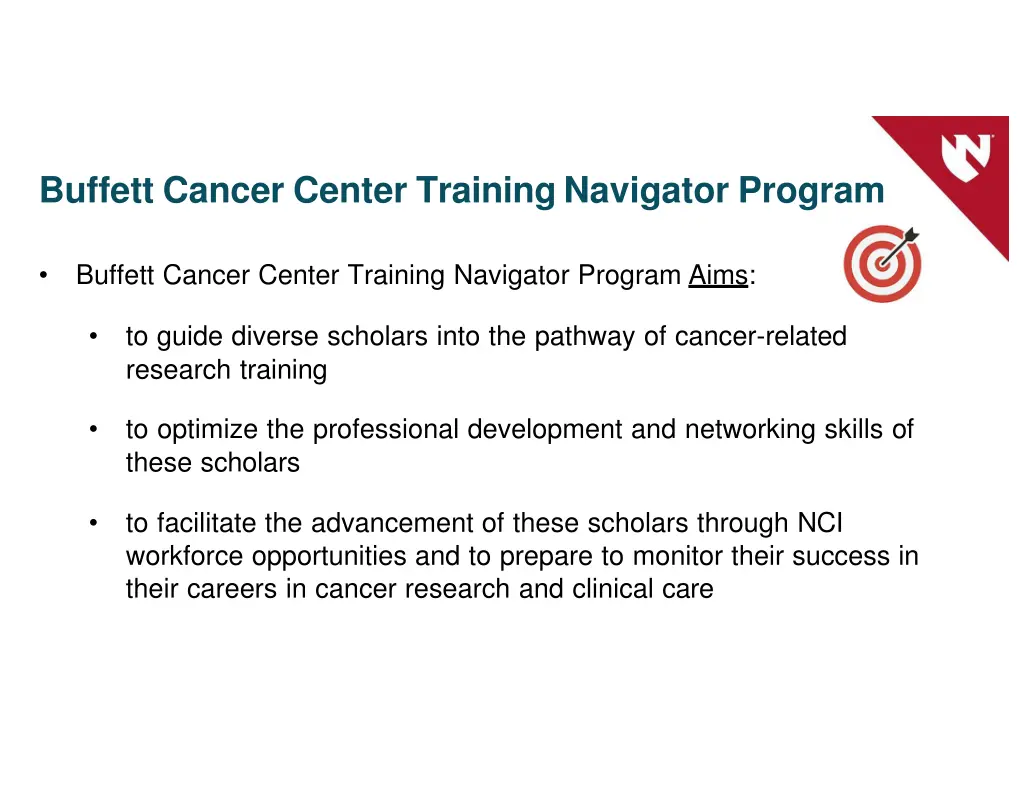 buffett cancer center training navigator program 2