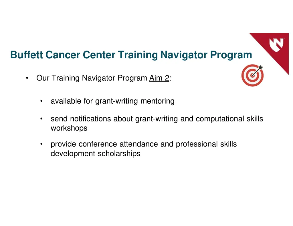 buffett cancer center training navigator program 4