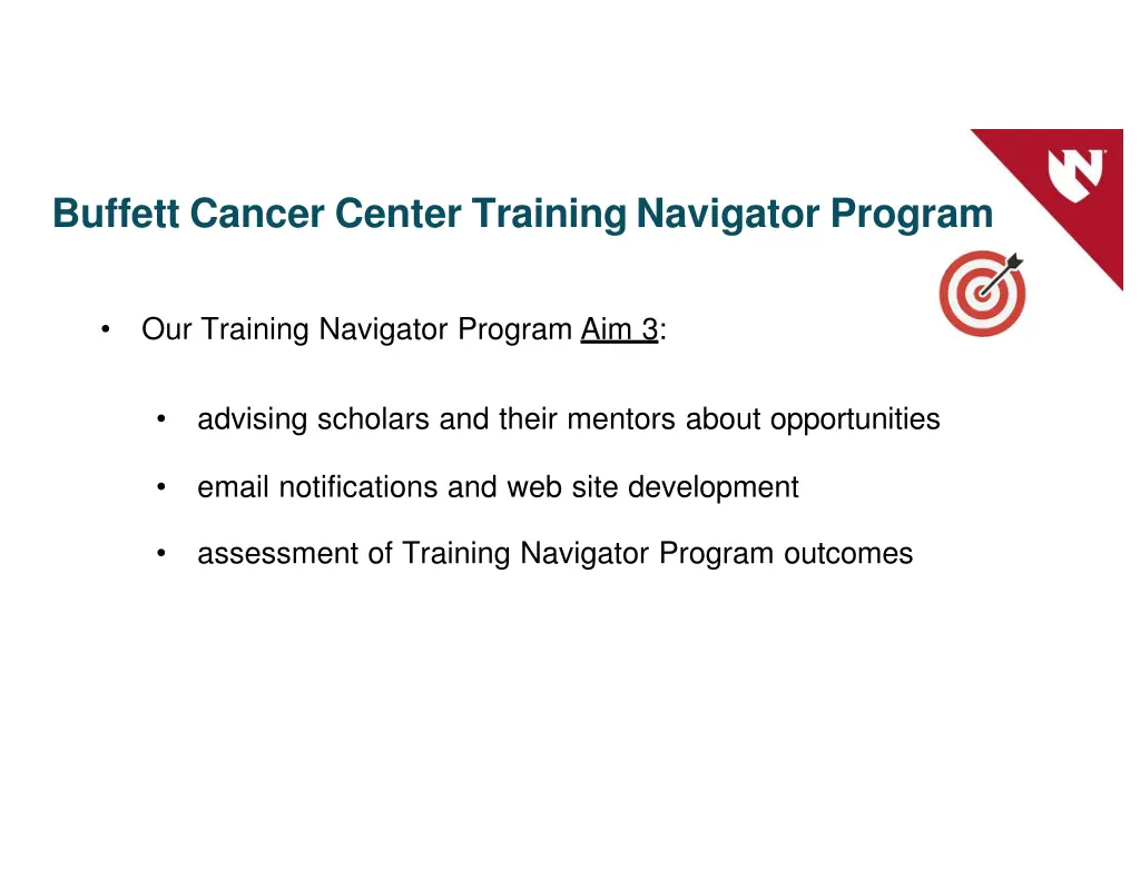 buffett cancer center training navigator program 5