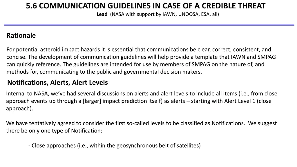 5 6 communication guidelines in case