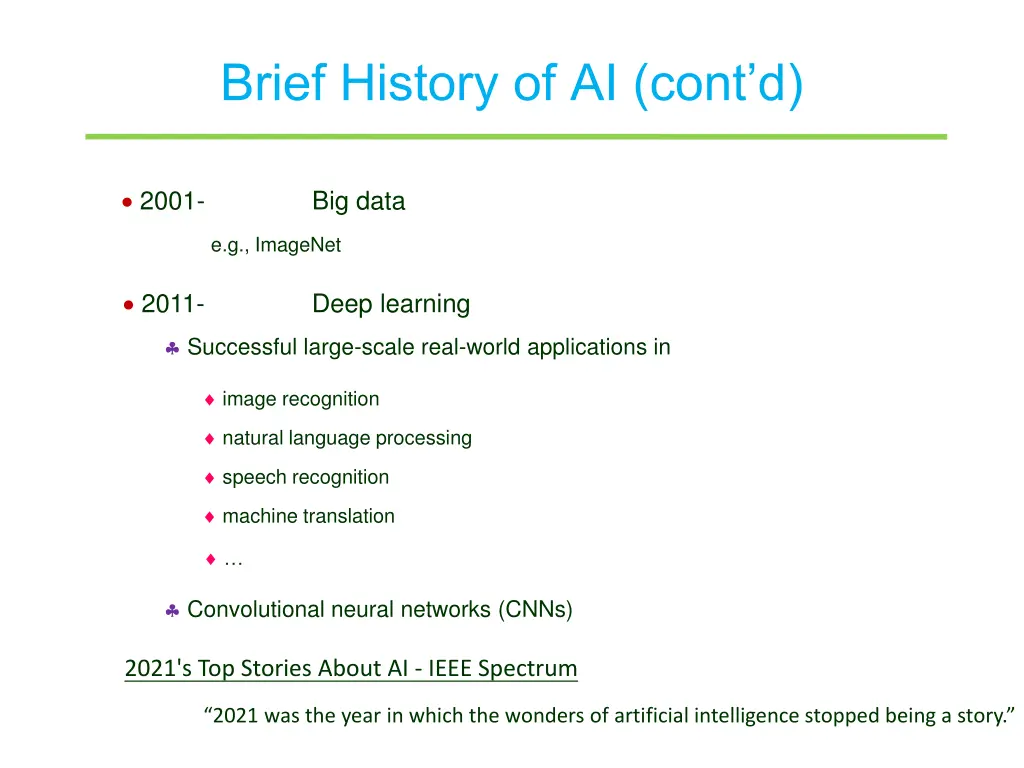 brief history of ai cont d 2