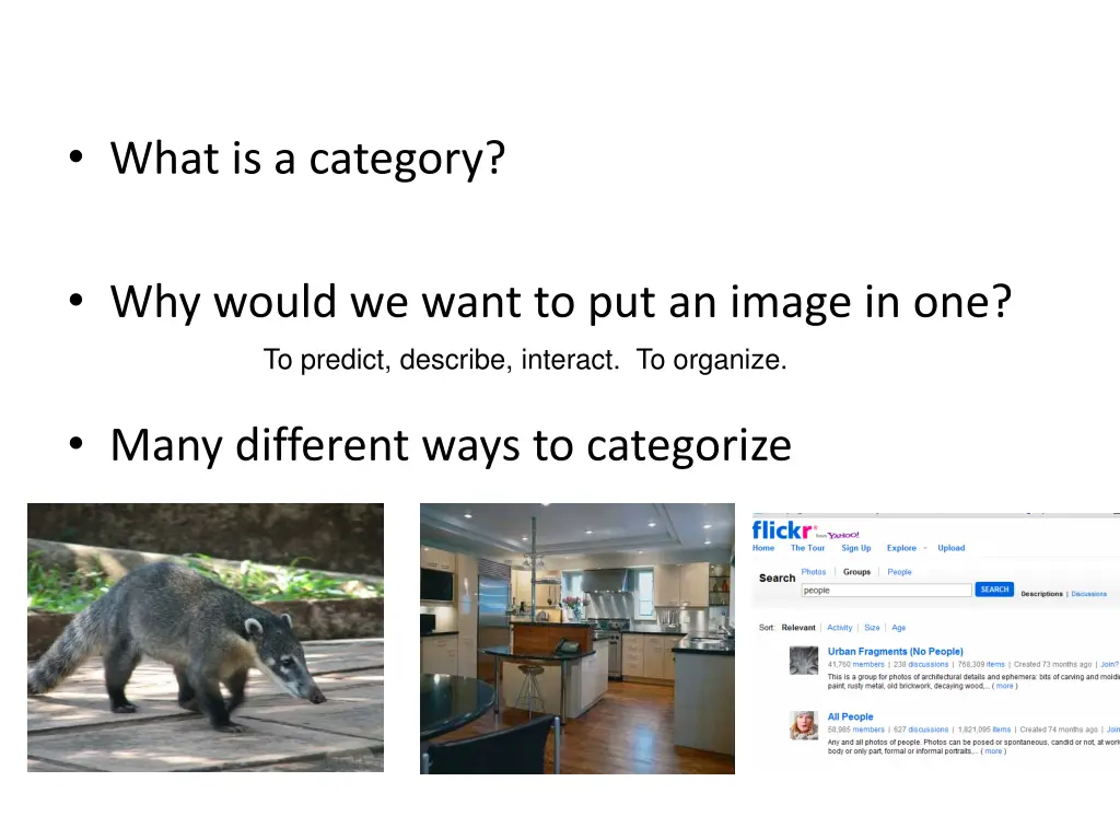 what is a category