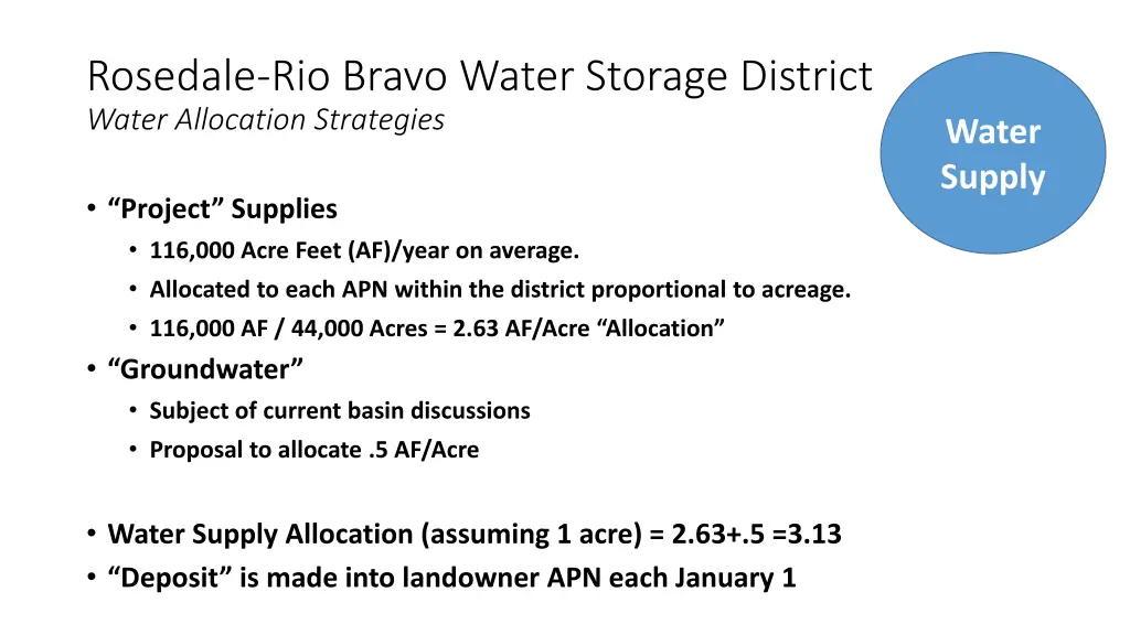 rosedale rio bravo water storage district water 1