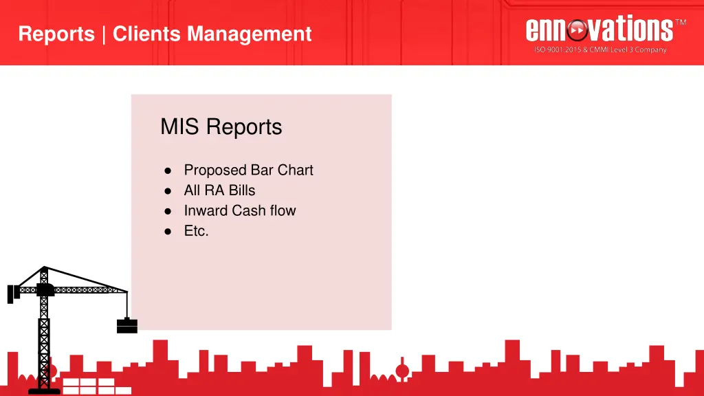 reports clients management